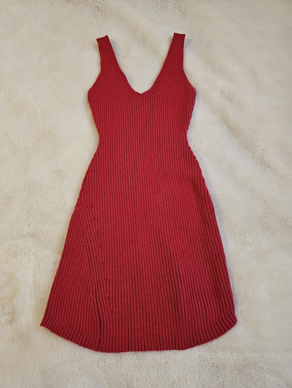 Frankies Bikinis Cloud Knit Mini Dress Size Small - Picture 6 of 12